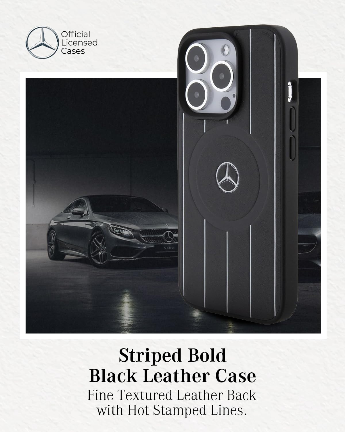 CG MOBILE Mercedes-Benz Phone Case Compatible with Magsafe